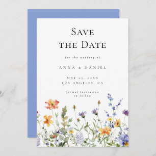Summer Wildflower Garden Save The Date