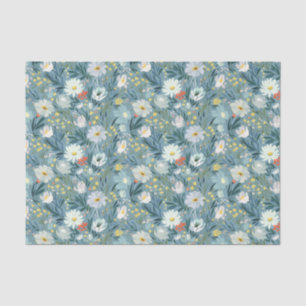 Summer Wildflower Meadow Design Tissue Paper