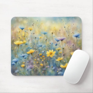 Summer Wildflower Meadow Mouse Mat