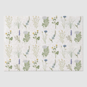 Summer Wildflower Vintage Floral Meadow Decoupage Tissue Paper