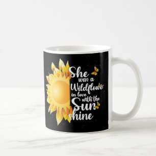 Summer Wildflowers and Sunshine Coffee Mug
