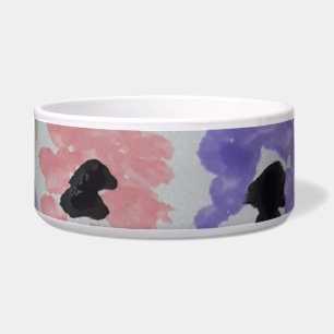 Summer Wildflowers Ceramic Pet Bowl