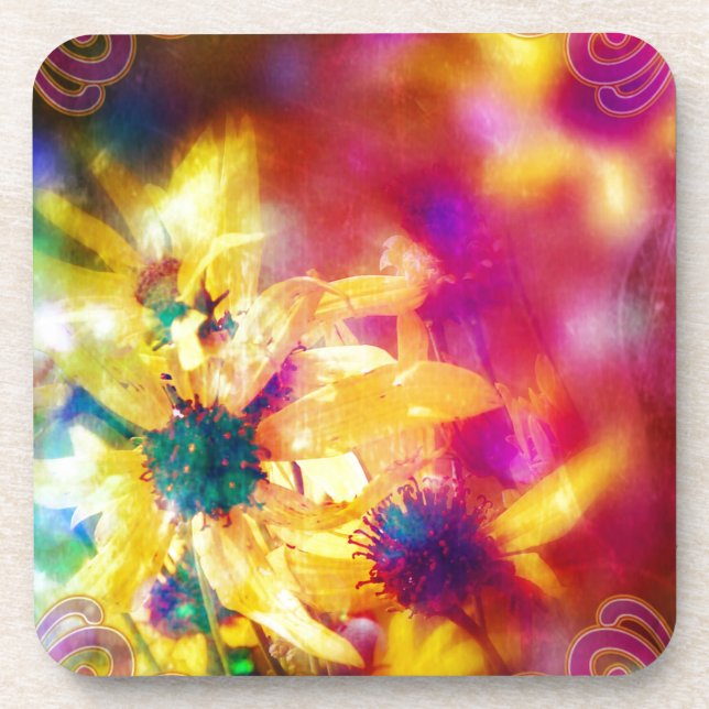 summer Wildflowers Coaster (Front)