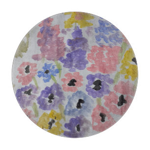 Summer Wildflowers Cutting Board