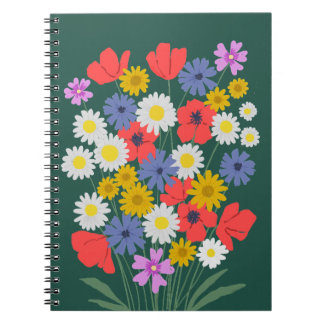 Summer Wildflowers Notebook