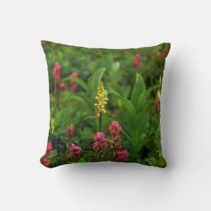 Summer Wildflowers Send Forth A Riot Of Colour Cushion