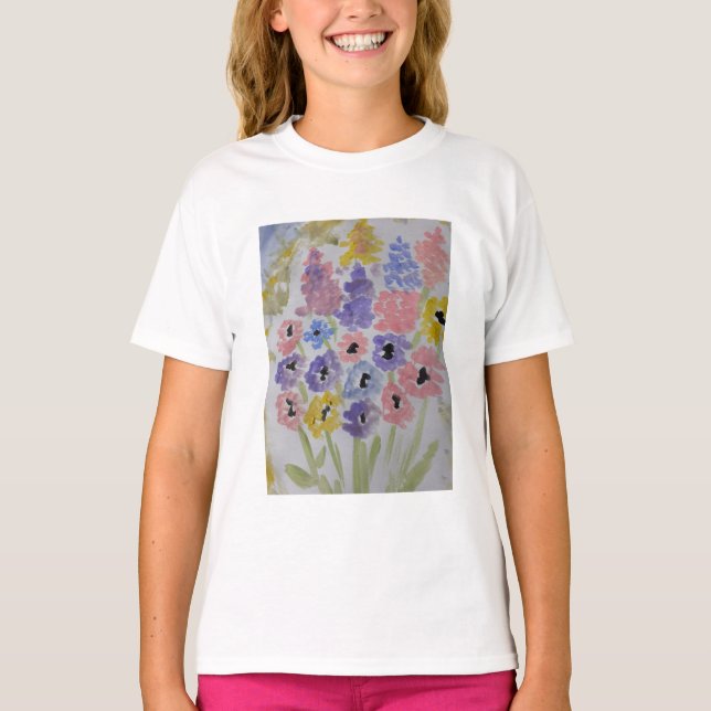 Summer Wildflowers  T-Shirt (Front)