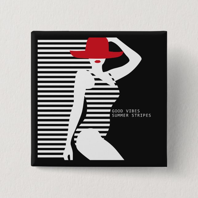 Summer Woman button (Front)