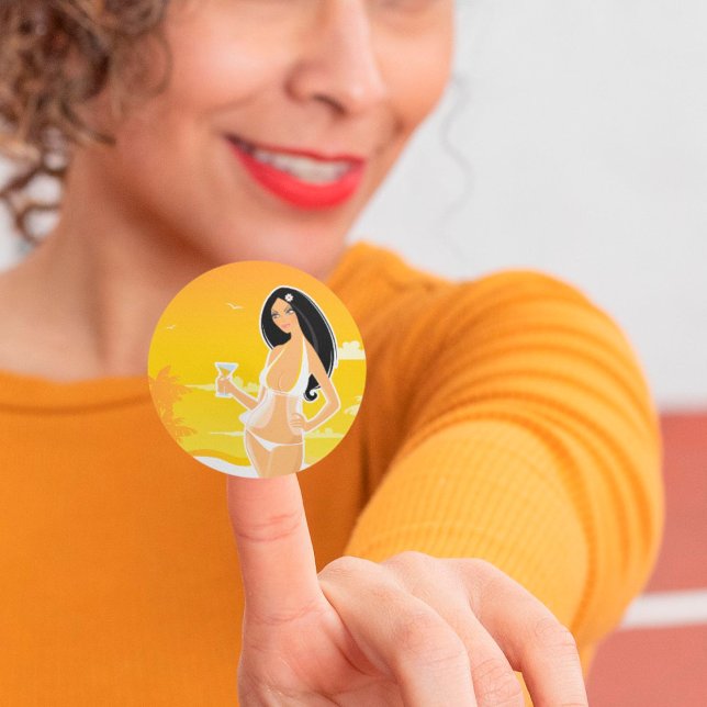 Summer Woman Stickers (Creator Uploaded)