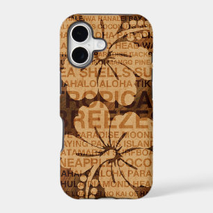 Summer Words Hawaiian Hibiscus iPhone 5 Case