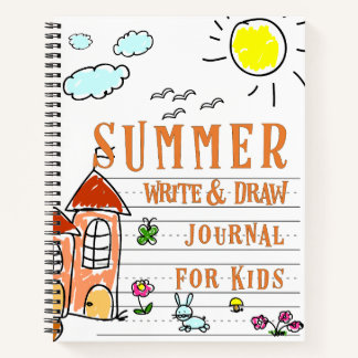 Summer Write & Draw Journal for Kids