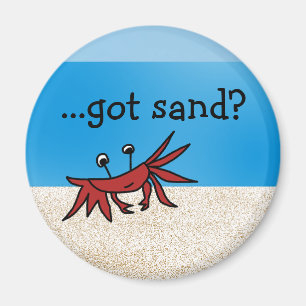 summerbeach, ...got sand? magnet