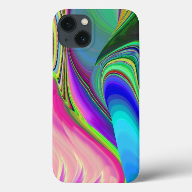 Summerfeeling , Abstract 3D Rainbowart Case-Mate iPhone Case (Back)