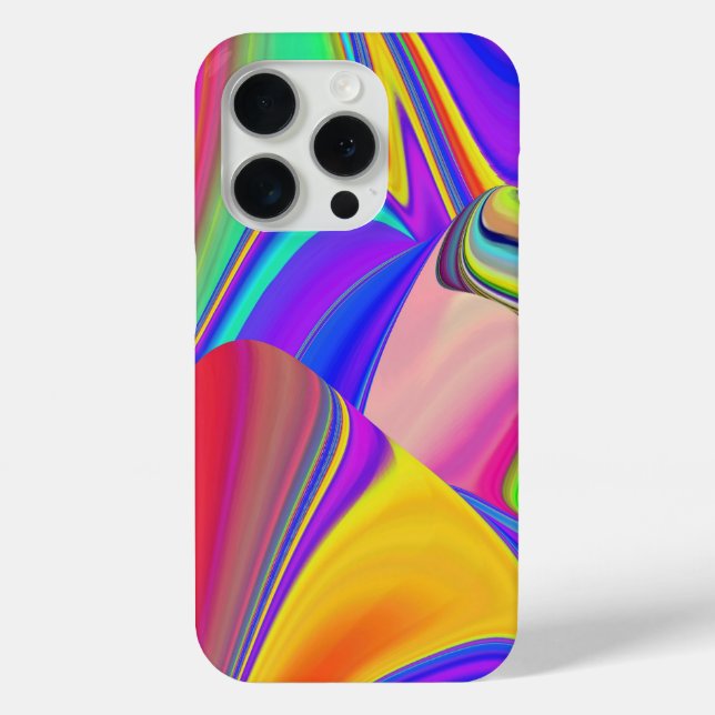Summerfeeling , Abstract 3D Rainbowart Case-Mate iPhone Case (Back)