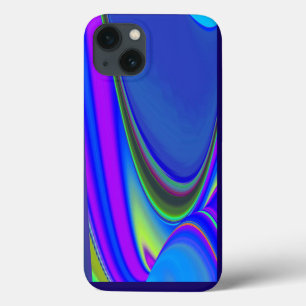Summerfeeling , Abstract 3D Rainbowart iPhone 13 Case