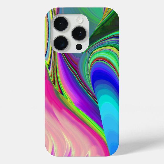 Summerfeeling , Abstract 3D Rainbowart Case-Mate iPhone Case (Back)