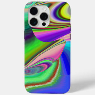 Summerfeeling , Abstract 3D Rainbowart iPhone 15 Pro Max Case