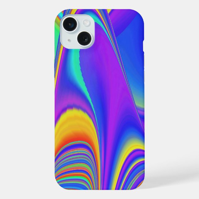 Summerfeeling , Abstract 3D Rainbowart iPhone Case (Back)