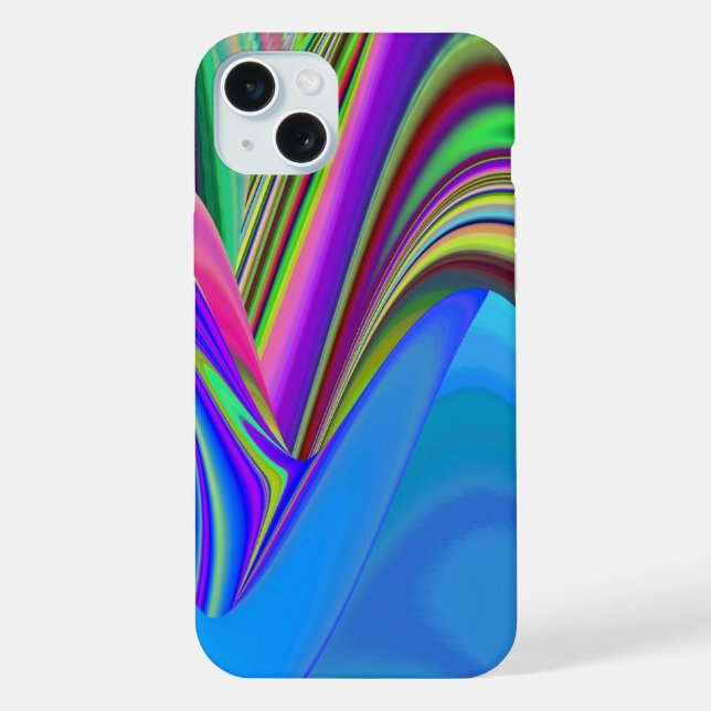 Summerfeeling , Abstract 3D Rainbowart iPhone Case (Back)