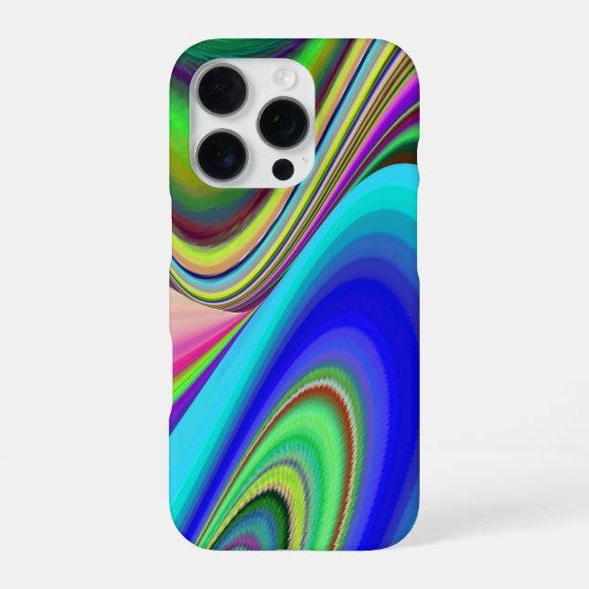 Summerfeeling , Abstract 3D Rainbowart iPhone Case (Back)
