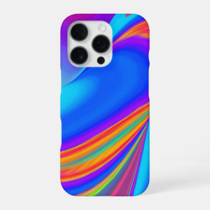 Summerfeeling , Abstract 3D Rainbowart iPhone 16 Pro Case