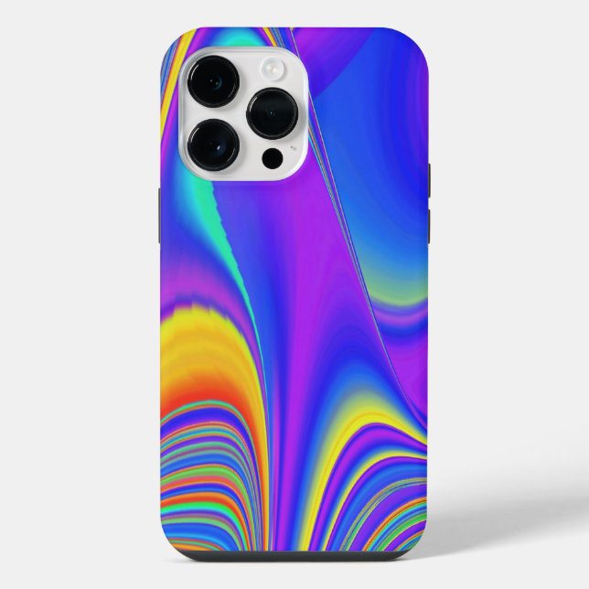 Summerfeeling , Abstract 3D Rainbowart iPhone Case (Back)