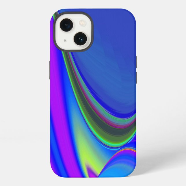 Summerfeeling , Abstract 3D Rainbowart iPhone Case (Back)