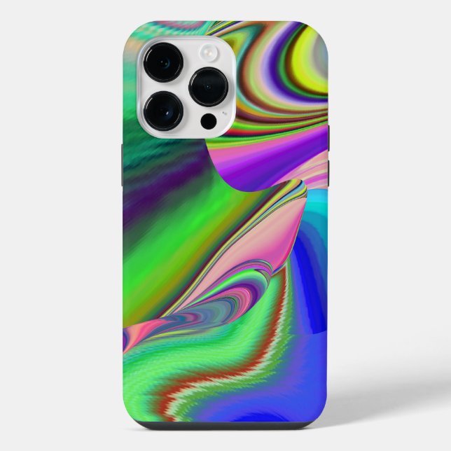 Summerfeeling , Abstract 3D Rainbowart iPhone Case (Back)