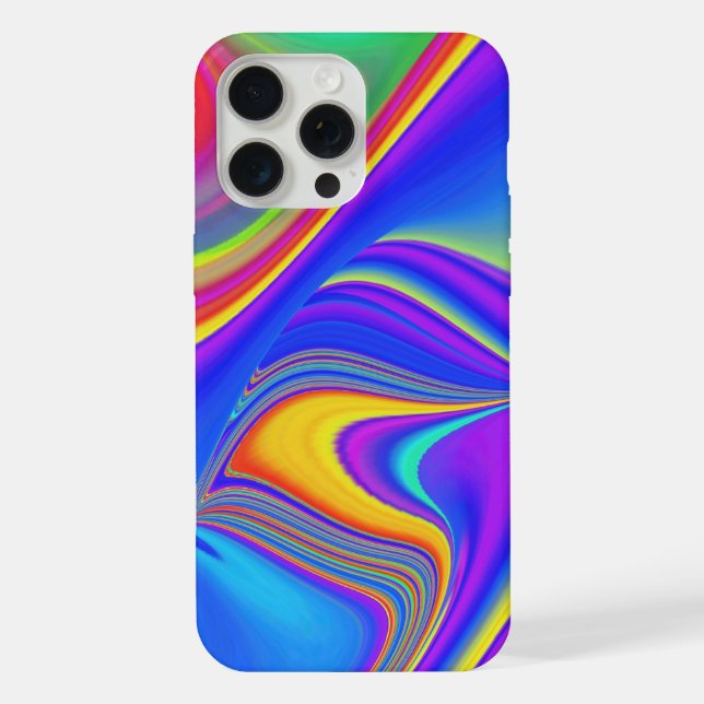 Summerfeeling , Abstract 3D Rainbowart iPhone Case (Back)