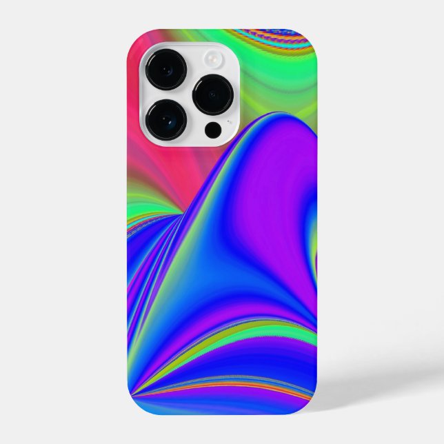 Summerfeeling , Abstract 3D Rainbowart iPhone Case (Back)
