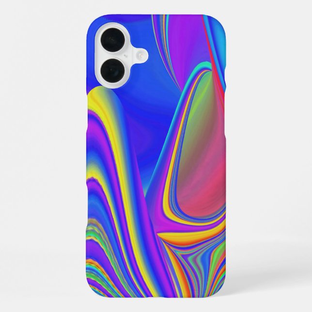 Summerfeeling , Abstract 3D Rainbowart iPhone Case (Back)