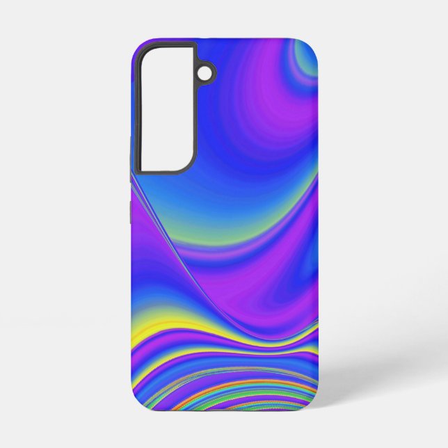 Summerfeeling , Abstract 3D Rainbowart Samsung Galaxy S22 Case (Back)