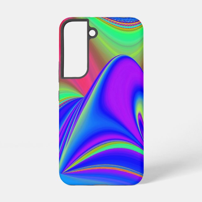 Summerfeeling , Abstract 3D Rainbowart Samsung Galaxy S22 Case (Back)