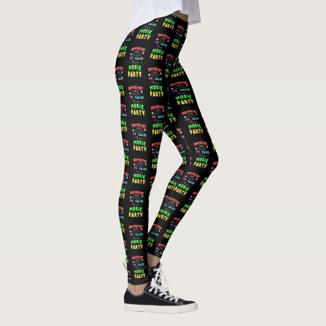Summerfest It's Called Music Party Leggings (Right)
