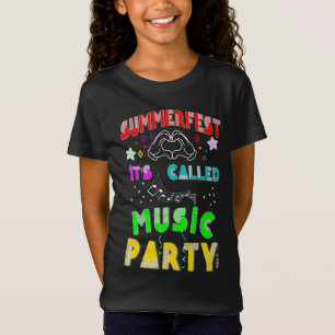 Summerfest It's Called Music Party T-Shirt