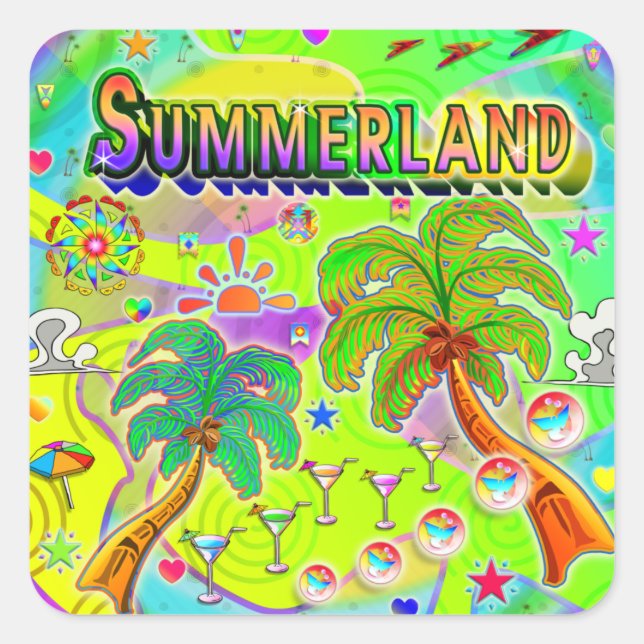Summerland Mind Focus Sticker (Front)