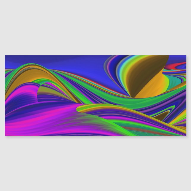 Summerrainbow , Abstract 3D Rainbowart (Front)