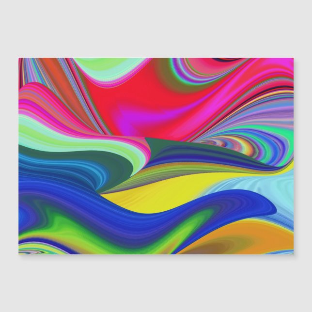 Summerrainbow , Abstract 3D Rainbowart (Front)