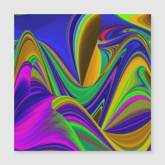 Summerrainbow , Abstract 3D Rainbowart (Front)