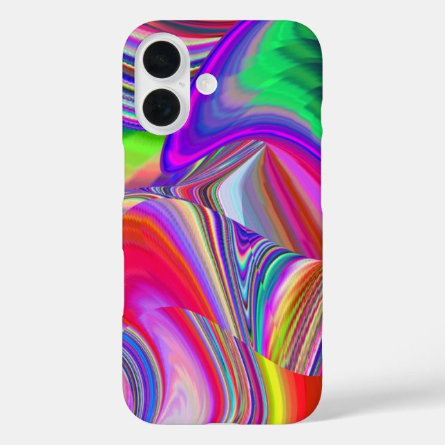 Summerrainbow , Abstract 3D Rainbowart Case-Mate iPhone Case (Back)