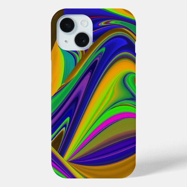 Summerrainbow , Abstract 3D Rainbowart Case-Mate iPhone Case (Back)