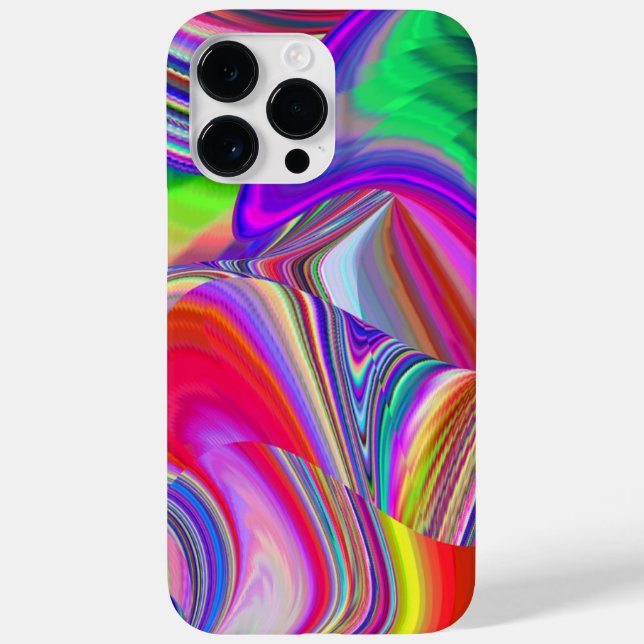 Summerrainbow , Abstract 3D Rainbowart Case-Mate iPhone Case (Back)