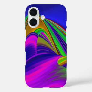 Summerrainbow , Abstract 3D Rainbowart iPhone 16 Case
