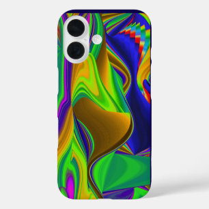 Summerrainbow , Abstract 3D Rainbowart iPhone 16 Case
