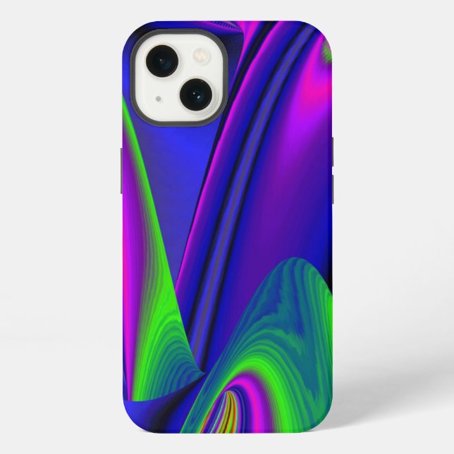 Summerrainbow , Abstract 3D Rainbowart iPhone Case (Back)