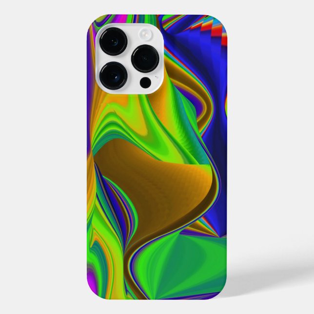 Summerrainbow , Abstract 3D Rainbowart iPhone Case (Back)
