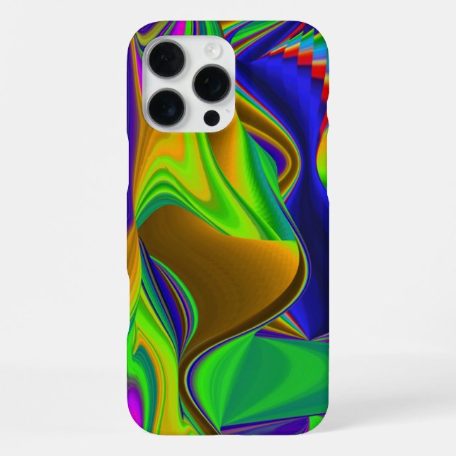 Summerrainbow , Abstract 3D Rainbowart iPhone Case (Back)