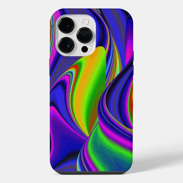 Summerrainbow , Abstract 3D Rainbowart iPhone Case (Back)