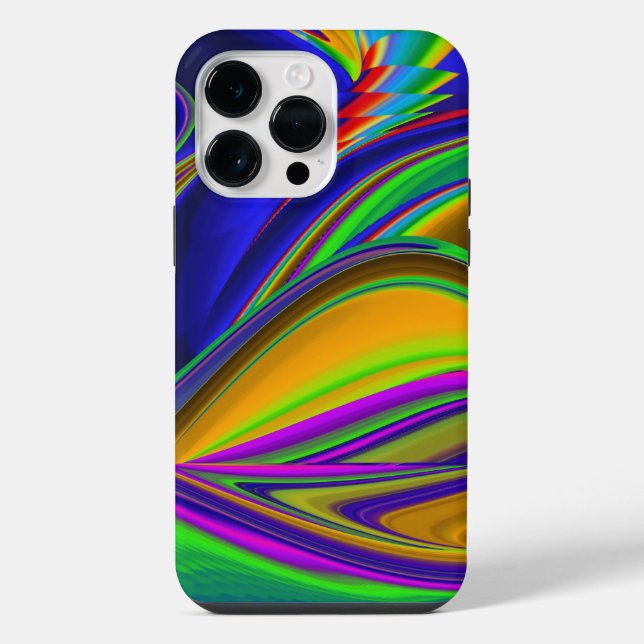 Summerrainbow , Abstract 3D Rainbowart iPhone Case (Back)