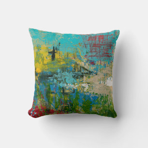 Summers At The Lake Throw Pillow